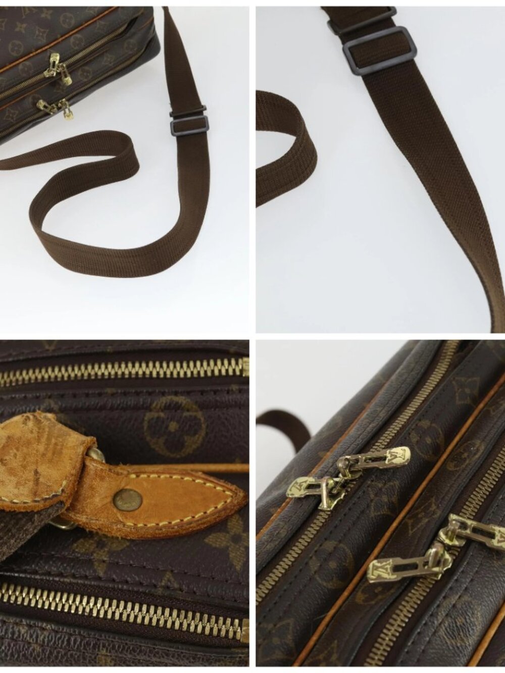 LOUIS VUITTON Monogram Reporter GM Shoulder Bag M45252 LV Auth BA10175 - Picture 16 of 16